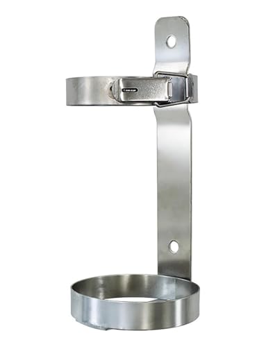 – Universal Oxygen Cylinder Wall Mount Bracket - Secure and Stable Medical Equipment Holder for Home and Laboratory Use