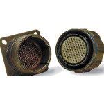 D38999/20WC8PN, Conn Circular PIN 8 POS ST Flange Mount 8 Terminal 1 Port
