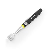 Gunpla Calamita Telescopica in Acciaio Inossidabile 18-77cm Strumento di Pickup Magnetico per Raccolta di Piccole Pezzi, Bulloni, Oggetti Metallici, Ricambi Auto