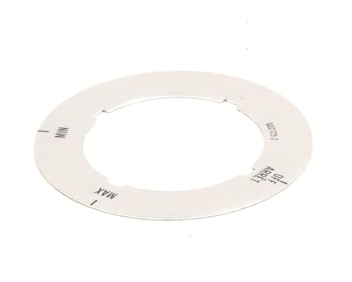 Insert de cadran Garland G02725 OFF/Max/Min pour réparer vos boutons effacés