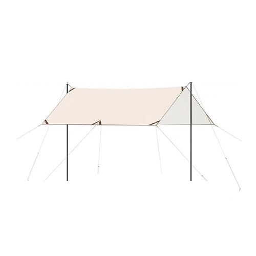 Carpa para camping portátil con toldo para sombra miniatura 1