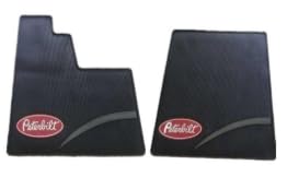 PETERBILT OEM Floor Mat Set Black Heavy-Duty Compatible with Models 567 389 348 386