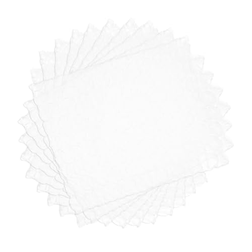 HOMOCONO 100pcs Transparent Pouches for Shipping and Storage Thickened Foam Packaging Shockproof Cushioning Pouches for Small Business Needs Effortless Packing and Enhanced Protection