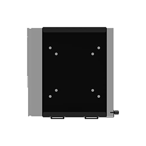 Jingchengmei Steel Wall Mount Compatible With Dell Optiplex Micro Form Factor Case,Vesa And Under Desk Available,Fits Mff 7070,7060,7050,5070,5060,5050,3040,3046,3050,3060,3070,3080 And More,Black