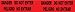 TAPE, BARRICADE, DANGER DO NOT ENTER, BILINGUAL, BLACK ON RED 3IN X 1000FT (2 Pack)