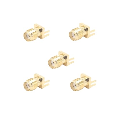 Connecteur femelle traversant PCB 1.6mm 50 ohms pour circuit imprimé lot de 5