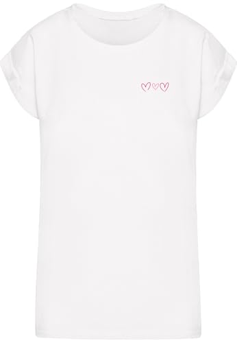 T-Shirt à épaules Longues pour Femme Miss Tee pour un Look Casual Chic