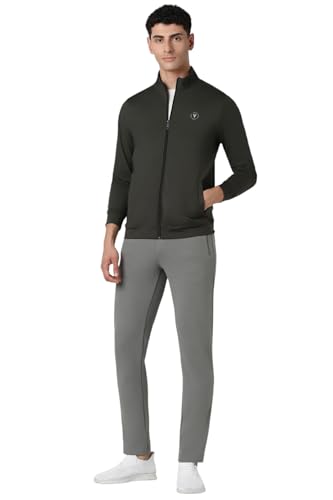 Image of Van Heusen Men's Flex Power Series Full Sleeve Sports Jacket | Zip Front | Perfect for Layering