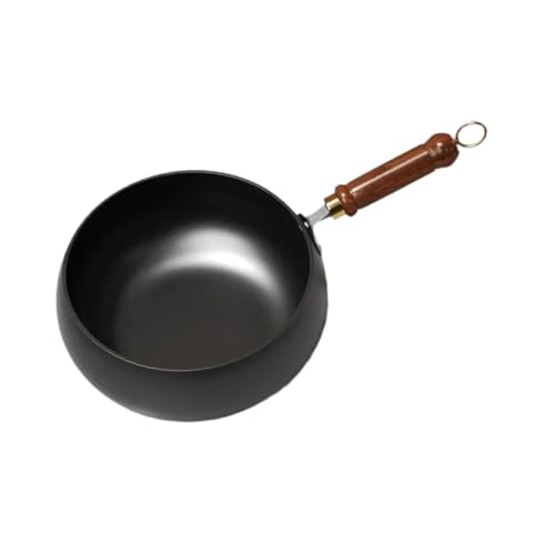 Wok de acero al carbono 30 cm sin recubrimiento miniatura 1