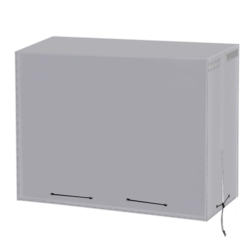 Copertura Condizionatore Esterno Impermeabile Anti-Polvere Anti-Neve Copri Condizionatore Protector Climatizzatore Externa 90 x 55 x 30 cm