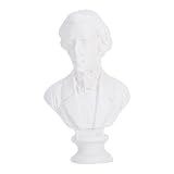 Idéal pour les : le design unique et le savoir-faire détaillé font de cette sculpture un choix pour les amateurs de musique et les collectionneurs qui apprécient l'art, les mini figurines en résine, les statues de buste