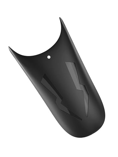 Image of MACHSWON Motorcycle Front Rear Mudguard Fender Extender, Motorbike Extension Wheel Cover Tire Hugger Mud Splash Guard, 22*12.5*10.5 cm /8.66*4.92*4.13 inch, Motorcycle Universal Fit Arc Length 16.5cm