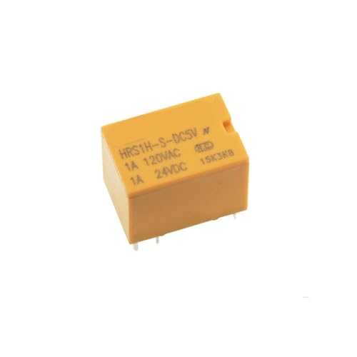 Relé de señal HRS1H-S-DC12V de alta precisión para placas de circuito impreso 5 uds