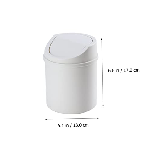 Canecas de basura mini rectangulares con tapa, pack 2 miniatura 5