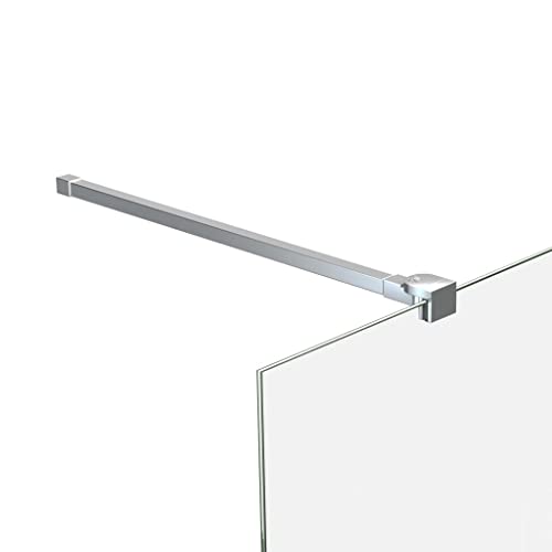 Vidaxl Braccio Di Supporto Per Doccia In Acciaio Inox 70-120 Cm - 5