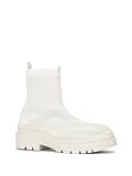 Bout rond Bottines chaussettes crantées