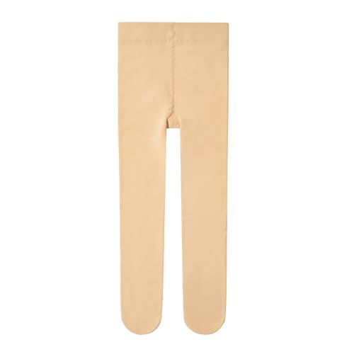 Zando Girls' High Waist Elastic Fleece Lined Thickened Tights & Stockings & Pantyhose - Ultra-Stretch for 3T-12 Years