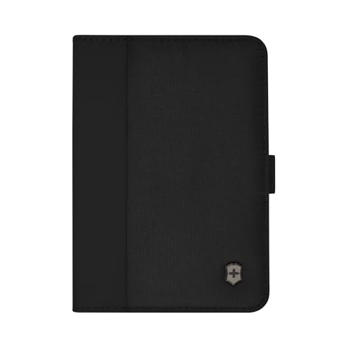 Victorinox Travel Essentials, Passport Holder with Card Slots, Coin Pocket and RFID - Black