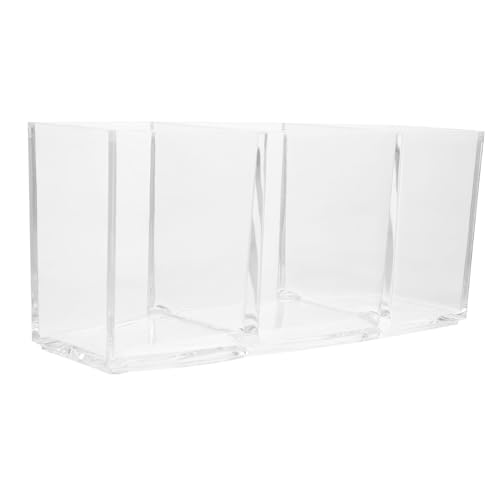 LOLIPPYY Boîte de Rangement Capsule Café Transparent Compartiments Organisateur Bureau et Cuisine Polyvalent pour Dosettes et Sachets de Thé