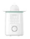 Momcozy Nutri - Calentador de biberones para bebé con control de temperatura preciso y luz nocturna