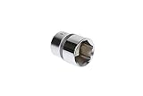 GEDORE red Nasadka do kluczy nasadowych, 1/2" napęd 12,5 mm, 6-kątny, szerokość 24 mm, narzędzie, R610002406, stal