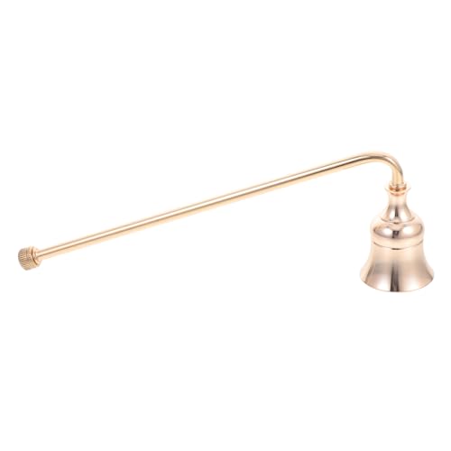 OUNONA Scented Candle Extinguisher Vintage Style Long Handle for Jar and Tea Light Candles