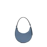 Furla Pelle borsa a tracolla borsa da sera Delizia Mini Shoulder Bag Grigio Blu blu scuro