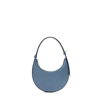 Furla Pelle borsa a tracolla borsa da sera Delizia Mini Shoulder Bag Grigio Blu blu scuro