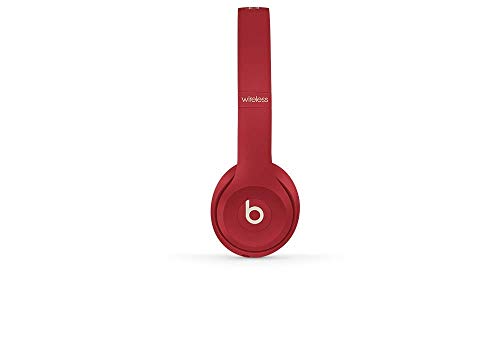 Beats Solo3 Wireless On-Ear Headphones Club Collection – Club Red (Renewed) - Image 3