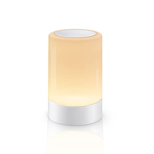 G Keni Night Light for Kids, Color Changing Cordless Lamp, Dimmable Nursery Lamp for Baby Room Breastfeeding,Small LED Bedside Lamp Touch Control Rechargeable