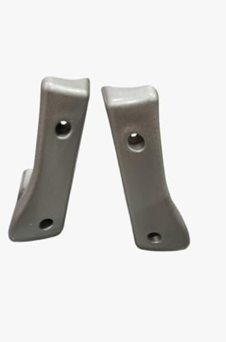 Image of Matrix Chair Back Support Attachment, High Back Design, Silver, 2-Piece Set