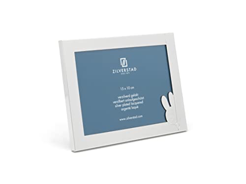 Zilverstad - Miffy 15x10 Silver Lacquered Frame, Silver coloured, 15 x 10 cm - Image 2