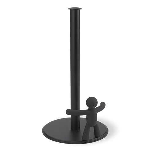 Umbra Buddy Countertop Paper Towel Holder, Black