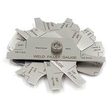 New MG-11 7-pcs Welding Fillet Gauge (In/mm) POWER Welding Garden Gas Tool