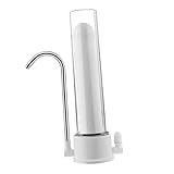 Angoily Wasserfilter Mit Keramikfilterkern Für Arbeitsplattenhähne Wasseraufbereitungsmaschine Aus Kunststoff Und Metall Installieren Bedienen Passt Für Küchenhähne