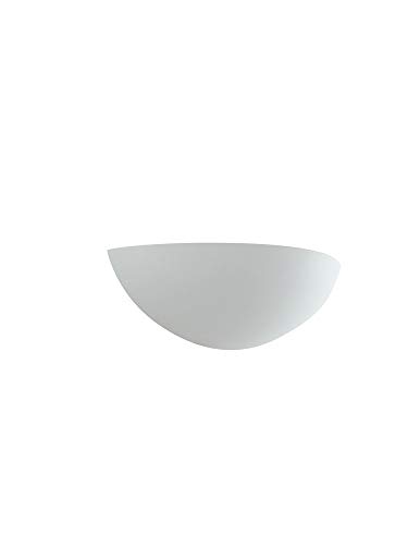 Fan Europe - Moritz - Paintable Plaster Uplighter Wandleuchte Weiß E27