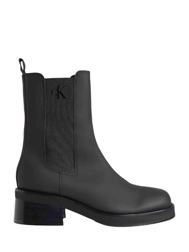 Bottines femme Calvin Klein Jeans Yw0yw01116 cuir noir 39