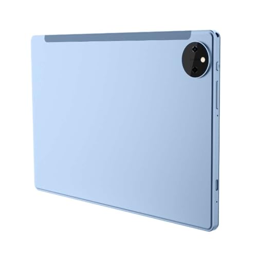 Image of IKALL N19 Tablet, 10.1'' IPS HD Display, Octa-Core Processor, 4GB RAM, 64GB Storage, 6000mAh Battery, Wi-Fi + 4G Volte, Voice Calling, 8MP + 13MP Camera, Android Tablet (Blue)