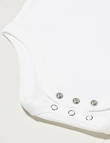 Italia Unisex Baby Italie Unterhemd, weiß, 62