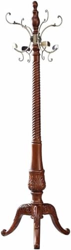 Coat RackEntrance Coat Rack Nordic Retro Coat Hanger Floor Standing Coat Rack Home Bedroom Multifunctional Coat Rack Storage Hanger Hat Holder Organizer