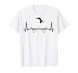 Trampolin Fitness Workout HERZSCHLAG TRAMPOLIN T-Shirt
