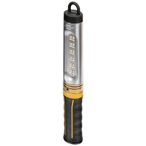 Brennenstuhl LED Workshop lamp/Garage Work Light 12 SMD-LED (Inspection Lamp with switch), for Indoor and Outdoor use (IP54)