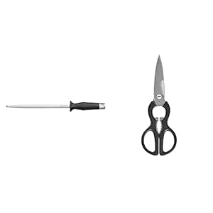 WMF Spitzenklasse Plus Wetzstahl & Küchenschere