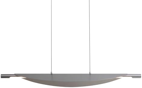 Golden Lighting Luma 42" LED Linear Pendant in Graphite
