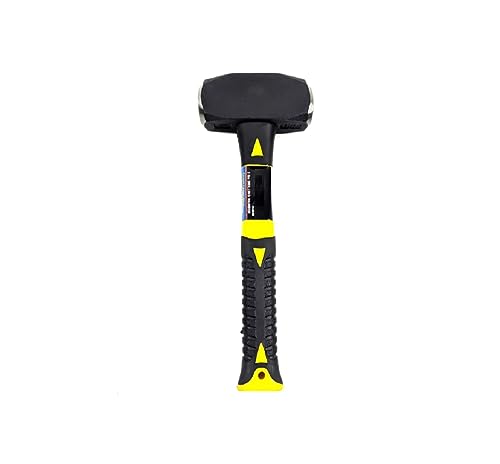 2Lbs BLACK POWDER COATED Fiber Glass Handle Drilling Hammer