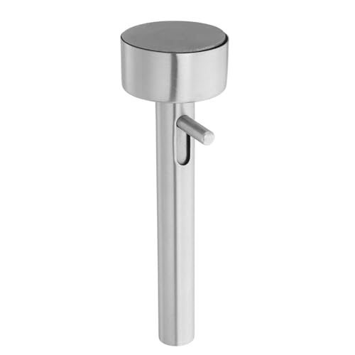 Kichvoe Cuchara para falafel de acero inoxidable, profesional, para hacer albóndigas, herramienta para hacer bolas de falafel, segura para alimentos y antiadherente, molde plateado