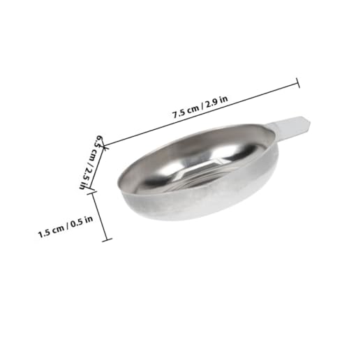 Plato medidor de báscula digital apilable y resistente BESTYASH, 3 unidades 2