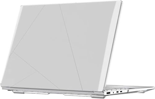SAUATEN �N���X�^���N���A�P�[�X ASUS ZenBook 14 OLED 2024 2025 (���f�� UX3405M / UX3405C)�p �����n�[�h�V�F�����b�v�g�b�v�J�o�[�A�����^���h�~�ی�X�L�� - �N���A
