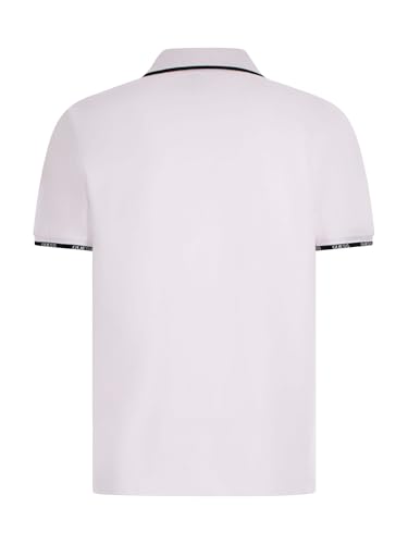 GUESS Men's Eco Short Sleeve Paul Pique Tipping Polo2