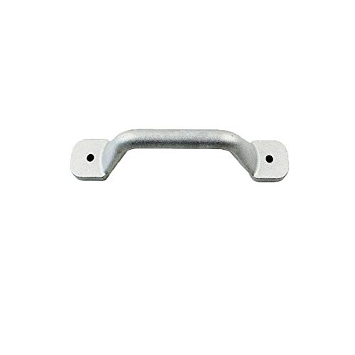 ISURE MARINE 2PCS Boat Cleat Grab Rail Handles Aluminum Fishing Rowboat Duck Jon Boat Row Boat Transom Handles